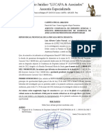 Adjunto Constancia de Deposito Judicial y Solicito Reprogramacion de Audiencia de Aplicación de Principio de Oportunidad - Rolando Lopez Valderrama