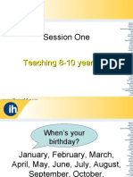 Session 1 8-10 Year Olds