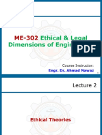 Ethical & Legal Dimensions of Engineering: Engr. Dr. Ahmad Nawaz