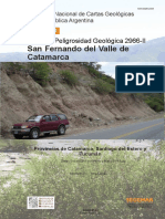 Carta Peligrosidad Catamarca 2966-II - 2014