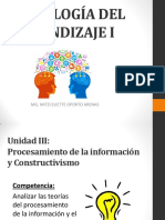 Psicología Del Aprendizaje V-Sesión 3