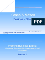 Crane & Matten: Business Ethics