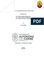 Trabajo de Administracion de Operaciones 1