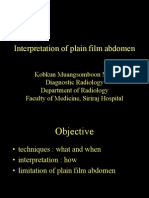 Plain Film Abdomen