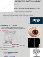 Cornea-Anatomy and Physiology