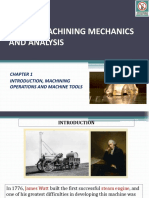 Machining MechAnalysis CHPT 1