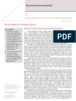 2011-06-07 Mitsubishi UFJ Britains Lessons in Monetary Failure - Devaluation and QE Procude Starkly Negative Results