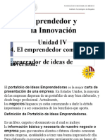 Portafolio de Ideas Emprendedoras