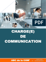 Guide Métier - Chargé de Communication