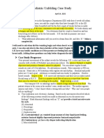 Pediatric Unfolding Case Study