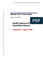 Audit Et Controle Interne