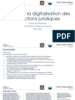 Etude Digitalisation Des DJ Cercle Mont Cms FL A Day One