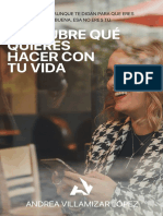 Descubre Qué Quieres Hacer Con Tu Vida