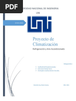 Proyecto de Climatizacion Refrigeracion y Aire AC