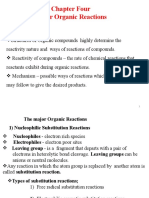 Chapter Four Major Organic Reactions