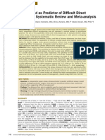 Airway Ultrasound As Predictor of Difficult Direct.15