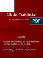 Calculos Trabalhistas