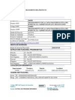 Ficha de Seguimiento Del Proyecto