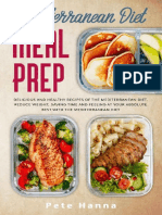 Pete Hanna - Mediterranean Diet Meal Prep - Easy and Healthy Mediterranean Diet Recipes To Prep, Grab and Go. 21-Day Fix Meal Plan To Lose Weight As Fast As Possible (2019)