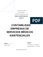 Contabilidad de Clinicas Privadas