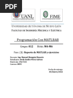 Actividad 1 - MATLAB