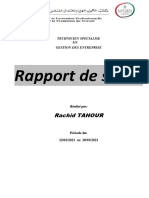 Rapport de Stage: Rachid TAHOUR