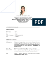 CV Fanny Pirce Fernandez