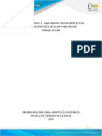 Preguntas para Analizar - Unidad 3 - Genética - Tarea 4