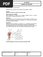 27) Manual de Instrucciones Registro de Orden de Compra Vinculada A SEP