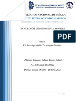 Investigacion de Tecnologias Moviles