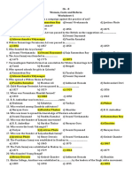 CH-8 History Worksheet-1 Answer Key