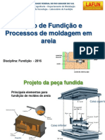 03 - Projeto de Fundição e Processos de Moldagem em Areia