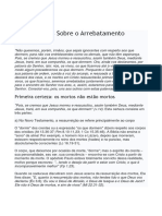 Sete Certezas Sobre o Arrebatamento Norbert Lieth