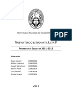 Propuestas Tercio 2011-2012