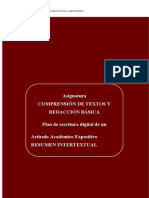 CIV-D. (2022-I) - PLANIFICACIÓN ARTÍCULO ACADÉMICO. GRUPO 1. Apellido1, Apellido2, Apellido3, Apellido4, Apellido5