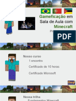 Minecraft Na Sala Education e Bedrock - Primeiros Passos - HEITOR