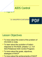 National AIDS Control Program: Dr. Kanupriya Chaturvedi