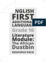 GR 10 Term 1 2019 EFAL Resource Pack African Dustbin