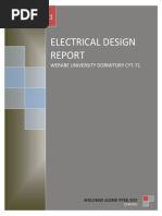 Electrical Design Report Dormitory CYT-T1