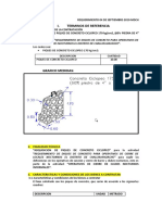 TDR Dique de Concreto