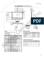 Raystar Optronics, Inc.: RX12864A1 Graphic 128x64 Dots