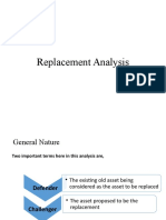 Chapter 5 - Replacement Analysis