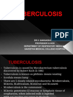 Tuberculosis: Dr.V. Gangadharan Professor & Hod Department of Respiratory Medicine Saveetha Medical College Hospital