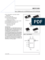 1 Mbit (128Kb x8) UV EPROM and OTP EPROM: Description