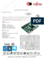 Fujitsu Mainboard D3235-S ATX: Data Sheet