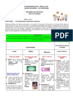 Planificación 8 Dia de La Madre