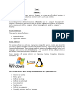 Unit-3 Software: Need of Computer Software