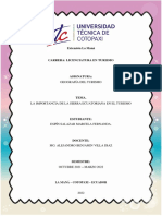 Ensayo La Importancia de La Sierra Ecuatoriana en El Turismo