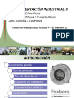 EXPOSICION-Transmisor de Temperatura Foxboro RTT20-T1BNQFA-L3