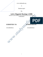 Active Magnetic Bearings (AMB) : Submitted To: Submitted by